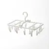 Colgador Plegable Multifuncional para Calcetines, Ropa Interior, Panties, Ropa, Esencial para Balcón, Dormitorio, Plegable, Resistente al Viento