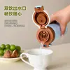 Taza aislada de doble uso acero inoxidable 316 caricatura taza portátil linda pajilla beber directo doble uso taza de agua para estudiante