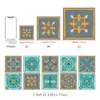 Pegatinas de Pared Autoadhesivas de Hoja Dura Engrosada Transfronterizas para el Hogar Cocina Impermeables y a Prueba de Aceite Decoración de Pared de Sala de Estar Pegatinas de Azulejos de Cristal