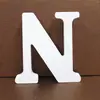 Adornos de madera blanca con letras y números ingleses decoración para el hogar bodas accesorios para fotografía suministro directo de fábrica en stock