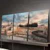 Pinturas de Lona Pintadas con Spray de Amazon Transfronterizo al por Mayor Pinturas Decorativas sin Marco