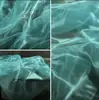 Accesorio de Hilo de Cristal Color Café Dorado Malla de Luz de Agua Alta Densidad Organza Dura Hecho a Mano DIY Arreglo Tejido de Diseñador
