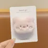 Broche de Boneca de Pelúcia Desenho Animado Coelho Gatinho Urso Sapo Bolsa Roupas Alfinete Acessórios Menina Pingente Decorativo
