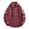 2026 Nueva Camisa de Cuadros de Manga Larga para Hombre Estilo Coreano Marca de Moda Tendencia Camisa Casual para Hombre
