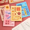 Cuaderno A5 para Estudiante Cuaderno de Espiral Cuaderno A7 Engrosado Cuaderno Portátil para Tareas Diario Lindo Cuaderno de Hojas Sueltas