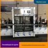 Máquina de Enchimento de Óleo 5-20 Litros Máquina de Enchimento de Óleo Comestível Máquina de Rotulagem de Barril de Óleo Comestível Totalmente Automática Máquina de Vedação