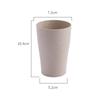 Juego de Vasos de Paja de Trigo Transfronterizo, Vaso Sencillo de Color Liso para Cepillo de Dientes de Pareja, Vaso de Plástico para Lavar, Vaso de Agua