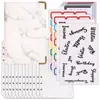 Amazon Transfronterizo Planificador A6 Cuaderno de Hojas Sueltas Libro de Presupuesto Libro de Ahorro de Dinero Libro de Contabilidad de Efectivo de Cuero PU En Stock