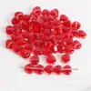 Cuentas de Vidrio Lisas de Agujero Recto Forma de Corazón Degradado Gotas de Agua Pétalos Estrella de Cinco Puntas DIY Materiales para Ropa Hecha a Mano Pasador