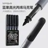 Marcador Acrílico Blue Fruit M720 Oro, Plata, Negro y Blanco, Tipo Líquido Directo, Gran Capacidad, Impermeable, Resistente a la Luz, No se Corre, Posible Superposición de Colores