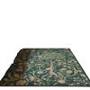 Alfombra con diseño retro francés para sala de estar, dormitorio, manta antideslizante para mesita de noche, fácil de cuidar, para sofá, mesa de centro, alfombra para suelo