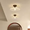 Luminária de teto vintage para corredor, luz de entrada de corredor e escada, luz de armário de quarto, luminária de iluminação simples retrô de Zhongshan P7 ferro