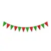 Amazon Fiesta Navideña Feliz Banderines Rojos y Verdes con Purpurina Decoraciones Espirales Toppers para Pasteles