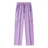 Pantalones de trabajo juveniles de talla europea transfronterizos, pantalones deportivos de moda estilo coreano para primavera y otoño, pantalones de chándal finos de corte holgado
