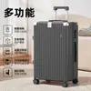 Mala de viagem Trolley Case masculina e feminina de 20 polegadas ultrassilenciosa para Internet Celebrity Mala de viagem forte e durável com 24 senhas para embarque e bagagem