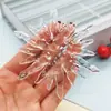 Nuevas Decoraciones Navideñas: Adornos Colgantes de Hielo Raspado Copo de Nieve de Anémona Marina, Exhibiciones Navideñas en Ventanas, Copos de Nieve Transparentes, Colgantes de Cono de Hielo