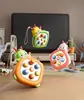 Console de Jogo Mini Cenoura Whack-A-Mole de Dedo para Crianças, Ornamento, Brinquedo Interativo de Bater para Alívio de Estresse para Meninos e Meninas