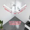 Cuarto de Ducha Integrado con Mampara de Separación Seco y Húmedo, Cuarto de Ducha de Baño para el Hogar Integrado, Cuarto de Ducha, Baño