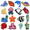 Nuevos Charms para Zapatos Crocs de Dibujos Animados Buscando a Nemo Vida Marina Accesorios para Zapatos DIY Decoraciones de Zapatos de Peces Estrellas de Mar