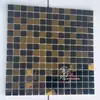 Pacote de Adesivos Decorativos Mosaico de Aço Inoxidável Metal Prata Escovado Superfície Espelhada para Pilares Balcões de Bar Paredes de Fundo de Restaurante