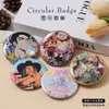 Insignias Personalizadas de Hojalata para Merchandising de Anime, Insignias Creativas Doble Flash al por Mayor