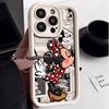 Adecuado para Minnie Ladder Apple 16 Funda para Teléfono Móvil 15Promax Marca de Moda Dibujos Animados Ojo del Cielo Iphone13/11