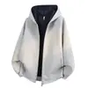 Sudadera con capucha de color liso unisex para primavera y otoño, top deportivo casual holgado de moda, adelgazante y elegante