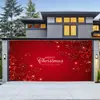 Venta Caliente de Amazon Navidad Fondo de Tela para Puerta de Garaje Nacimiento Decoración Navideña para Garaje Pancarta Póster Tela Colgante Cruz