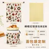 Bolsas de pan de algodón puro personalizadas para exportación con cera de abeja y hebilla desmontable para panadería y pastelería francesa, almacenamiento de alimentos, fabricante