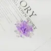 Pendientes de Borla de Flor de Cristal Degradado con Cuentas Hechos a Mano Accesorios Decoración de Ropa Venta Directa de Fábrica Al Por Mayor en Stock