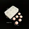 Pinza de Nariz Pequeña Bola de Helado Plátano Sándwich Arcoíris Crema Flor Queso Pinza de Queso Molde de Silicona