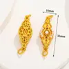 Banho de Ouro Real 18K Corrente de Extensão Estilo Chinês Ouro Antigo Gotejamento de Óleo Corrente de Conexão para Pulseira Colar Acessórios DIY Acessórios
