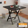 Mesa plegable, mesa de comedor cuadrada, mesa pequeña para uso doméstico, alquiler de apartamentos pequeños, mesa de comedor sencilla, mesa cuadrada