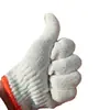 Luvas de Fio Fino de Algodão Cinza para Venda por Atacado, Ferramentas de Ferragens, Presentes, Resistentes ao Desgaste, Antiderrapantes, Oficina, Canteiro de Obras, Proteção Industrial para Trabalhadores
