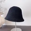 Chapéu de Tricô Simples Casual Versátil Cor Sólida para Mulheres, Chapéu de Pescador Vazado Respirável para Primavera e Verão, Proteção Solar Chapéu de Sol