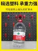 Herramienta de Belleza para Coche Tablero Colgante Montado en Pared Cepillo para Lavado de Coches Máquina Pulidora Gancho para Botella Pulverizadora Almacenamiento Plástico Multifuncional Tablero Perforado