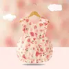 Bata de Bebé Jingqi Algodón Puro Impermeable Anti-Suciedad Vestido de Princesa Delantal de Comer de Verano Ropa Protectora para Guardería Babero