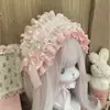 Novo Cospaly Lolita Faixa de Cabelo Orelha de Gato luolita Cat Niang Orelha de Fera Laço Faixa de Cabelo Festa Adereço de Cabeça