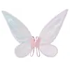 Alas decorativas para niños y adultos de nueva llegada transfronterizas con luces, accesorios para actuaciones de festival, alas de mariposa coloridas plegables