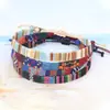 ¡Guau, pulsera de tela tejida transfronteriza de algodón y lino estilo étnico Amazon Nepal, accesorio de pulsera para surfista de playa