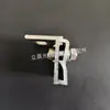Braçadeira de telha de aço colorida, braçadeira à prova de vento para telhado 470/760/820, braçadeira de liga de alumínio, braçadeira resistente ao vento para suporte fotovoltaico