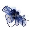 Tiara de Noiva Europeia e Americana Festa Vestido Elegante Acessórios de Cabelo Vintage Moda Pena Exagerada Rede de Cabelo para Jantar Pequeno Topper para Mulheres