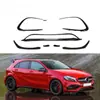Adequado para Mercedes-Benz Classe A Spoiler Dianteiro W176 Spoiler Dianteiro Estilo A4Mg Modificado Spoiler Traseiro Kit de Carroceria Esportivo