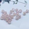 Directo de fábrica color AB transparente chapado cuentas redondas DIY accesorios para el cabello cuerda para el cabello pulsera accesorios simples cuentas fluorescentes venta al por mayor