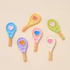 Accesorios de Joyería Hechos a Mano de Dibujos Animados de Bádminton DIY Paquete de Materiales para Pasadores de Pelo Accesorios de Pegamento de Crema Accesorios Pequeños de Resina