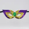 Máscaras de Fiesta y Baile de Nueva Orleans Transfronterizas Carnaval de Mardi Gras Máscaras Coloridas de Lentejuelas Accesorios de Disfraz