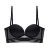 Lingerie Sexy para Mulheres, Sutiã Sem Costura Sem Costas em Forma de U com Aro Macio, Faz Seios Pequenos Parecerem Maiores, Sutiã Push-Up