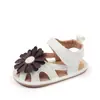 Sandalias para Bebés Niñas, Nuevos Zapatos de Verano para Niños Pequeños, Zapatos de Bebé con Flores, Zapatos Antideslizantes para Primeros Pasos, Transpirables y Cómodos