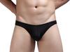 Ropa Interior para Hombre al por Mayor Delgada de Seda de Hielo Calzoncillos Moda Cintura Baja Personalidad del Hombre Emocionado Duro Gran Ding Calzoncillos para Hombre CX81