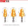 Mango Hexagonal Broca Ppr Levantar 20/25/32 Escalera Tubería de Agua Mamparo Multicapa Taladro Broca Set de 3 Piezas Avellanador